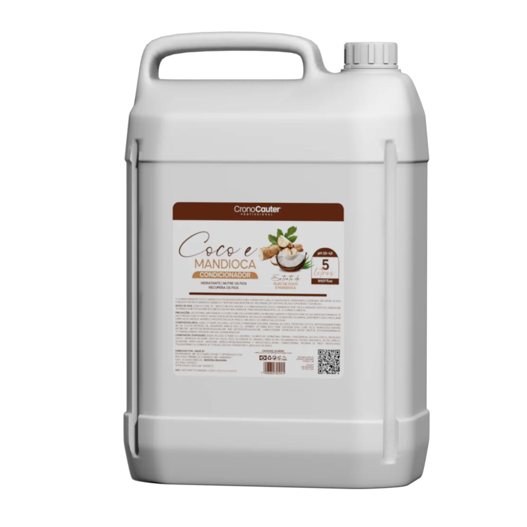 Condicionador Mandioca Lavatório 5L - Eaê! Cosméticos