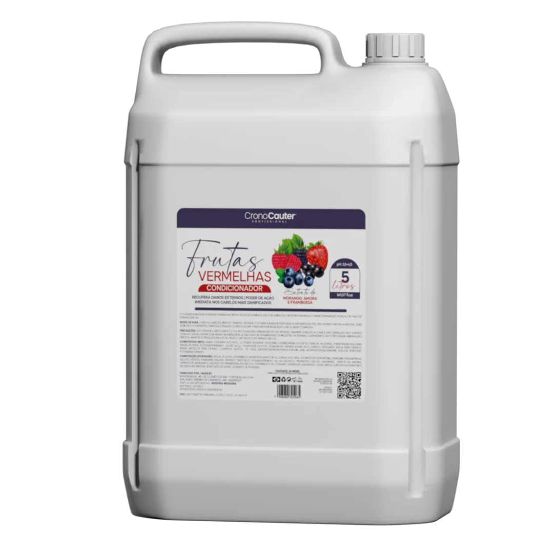 Condicionador Lavatório Frutas Vermelhas 5L - Eaê! Cosméticos