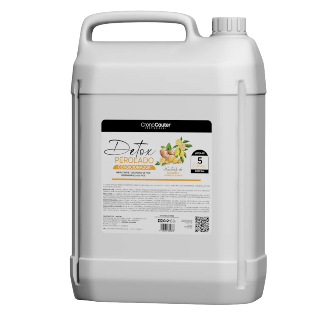 Condicionador Detox Perolado Lavatório 5 Litros - Eaê Cosméticos