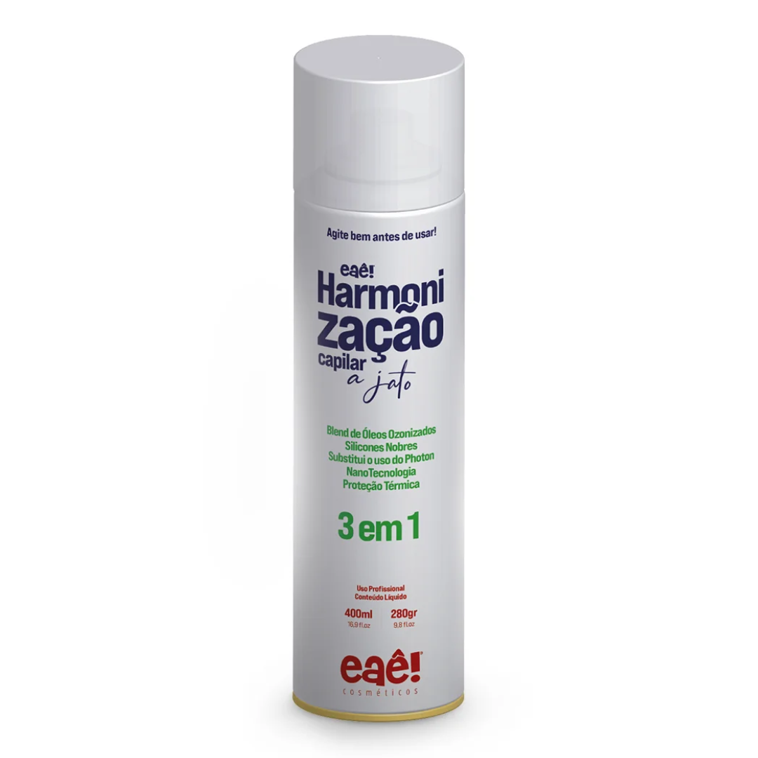 Harmonização Capilar a Jato 3 em 1 400ml - Eaê Cosméticos