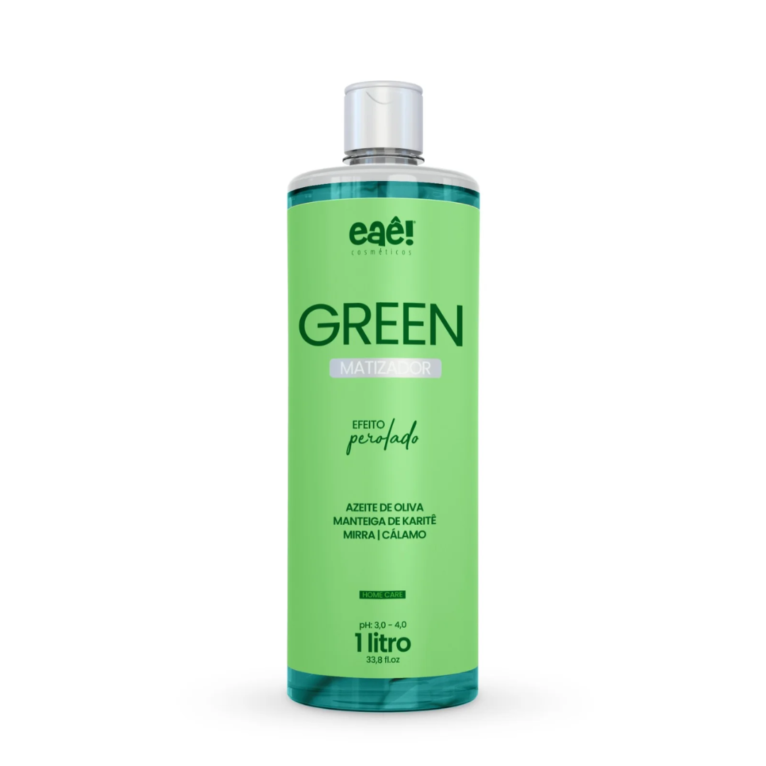 Green Matizador Efeito Perolado 1000ml - Eaê! Brazil