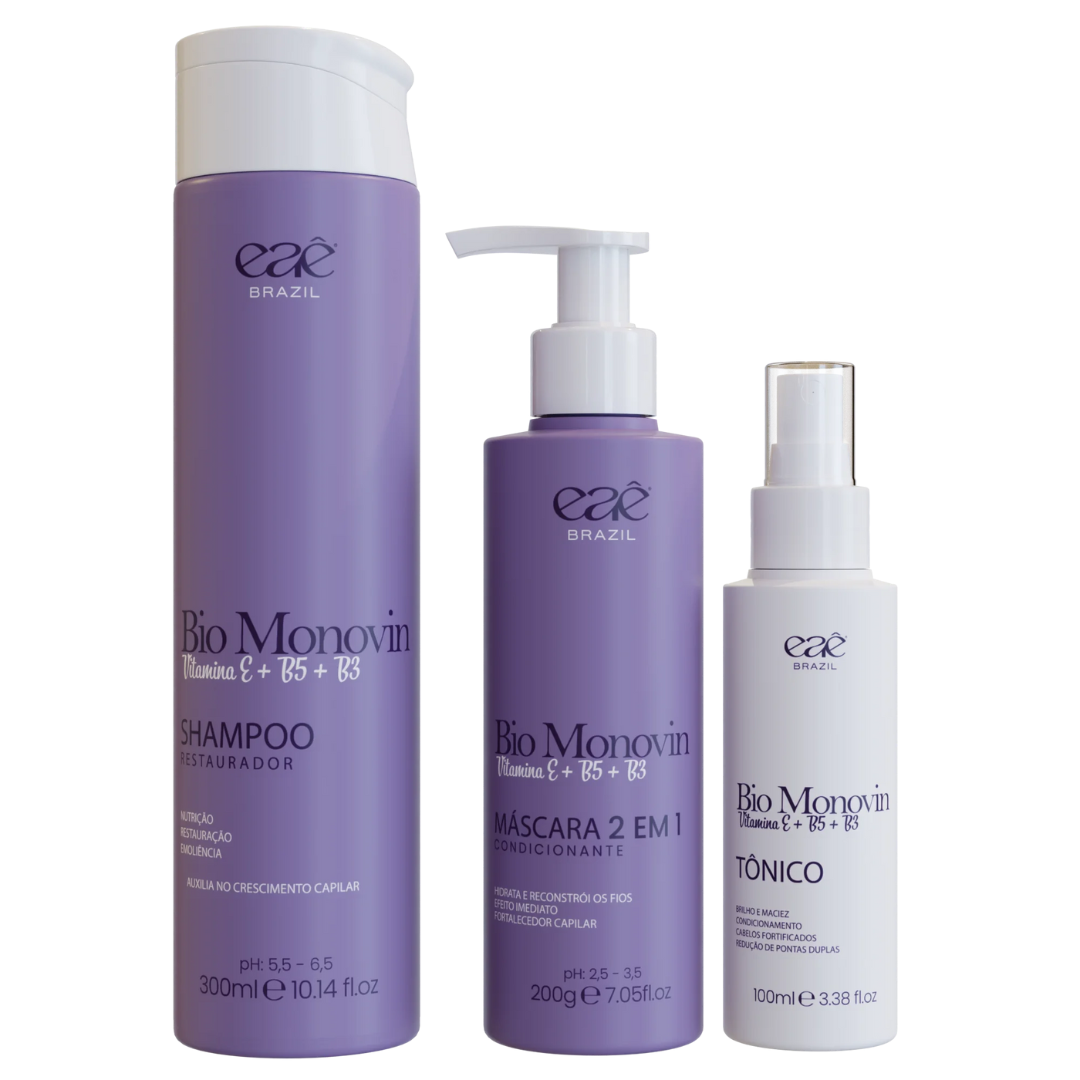 Kit Bio Monovin – Crescimento e Força da Eaê! Cosméticos