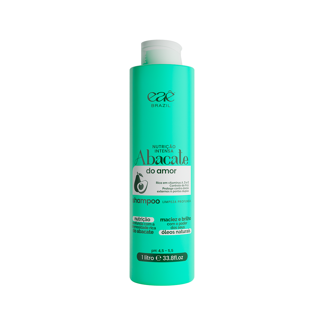 Shampoo Nutrição Intensa Abacate do Amor 1000ml - Eaê Brazil