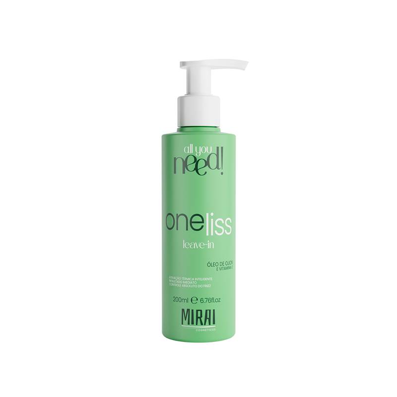 All You Need! Leave-In One Liss - Mirai Cosméticos – Eaê Cosméticos