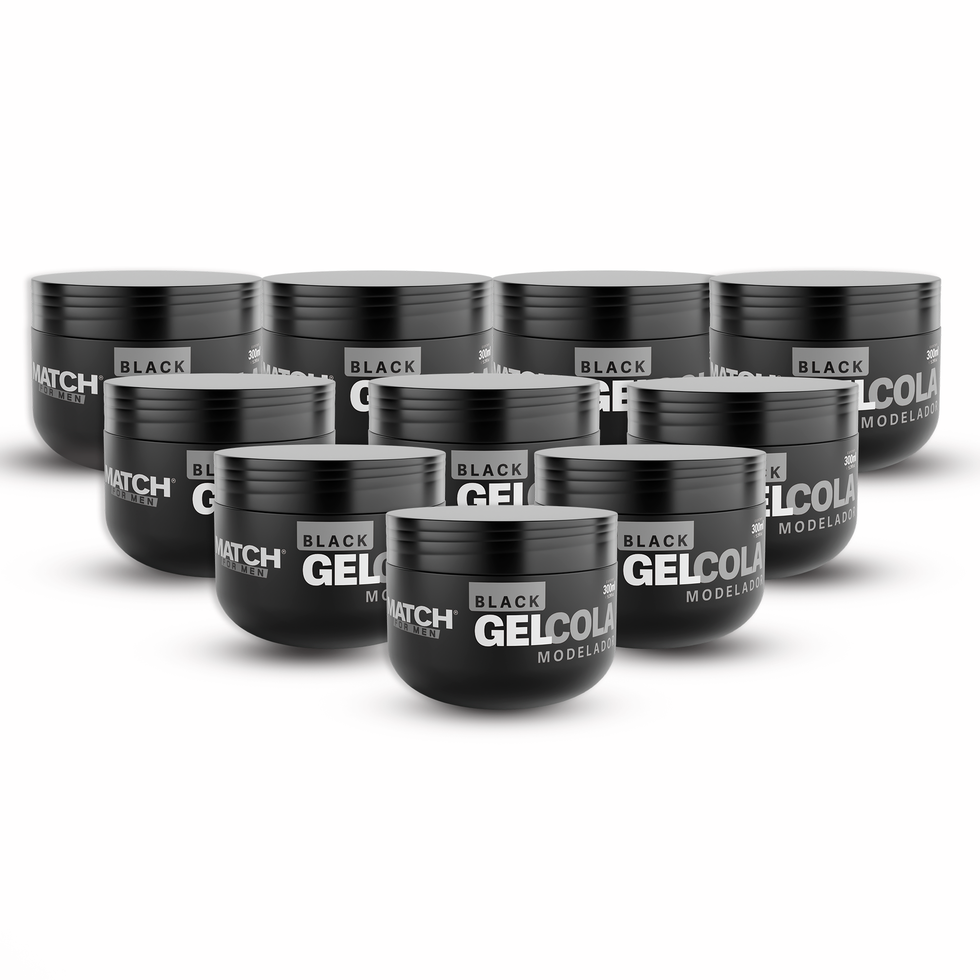 Kit Promocional Match For Men Gel Black - Compre 10 Leve 10