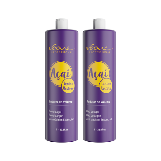 Kit 2 Ativos Açaí Tanino Restore - Voare Professional