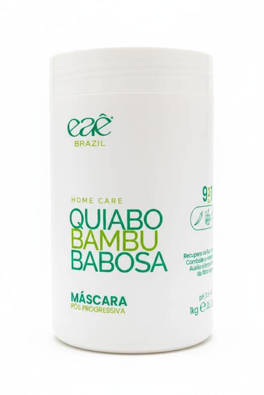 Máscara Quiabo, Bambu e Babosa 9 em 1 – Eaê! Cosméticos