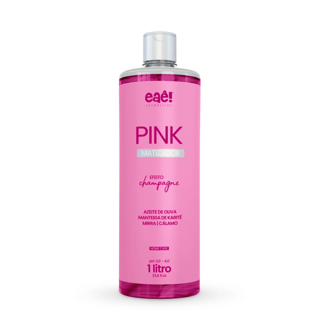 Pink Matizador Efeito Champagne 1000ml - Eaê! Brazil