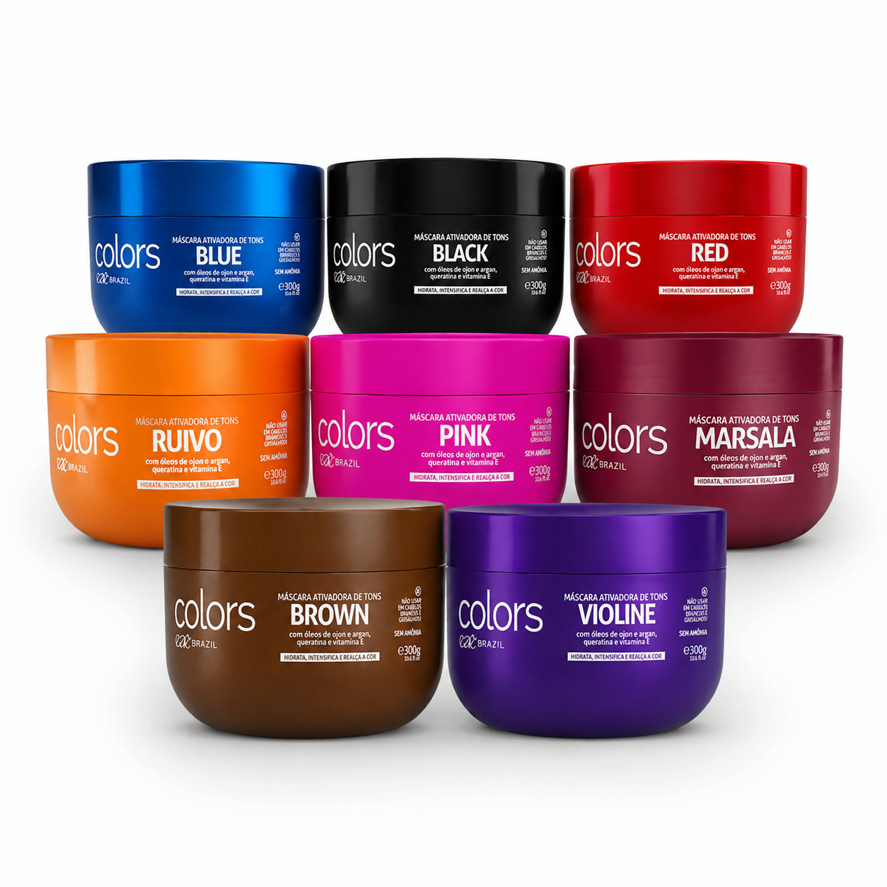 Máscara Tonalizante Eaê Colors 300g