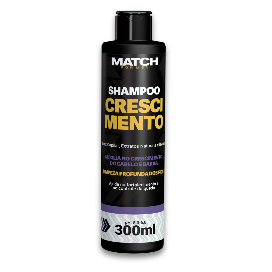 Shampoo Crescimento Match For Man 300ml