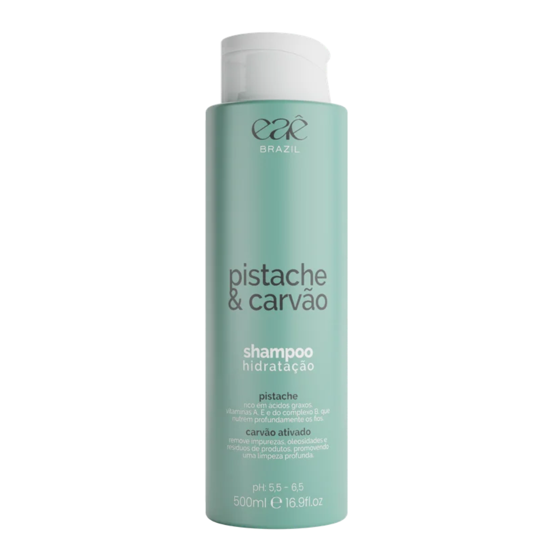 Shampoo Pistache & Carvão 500ml – Eaê Brazil