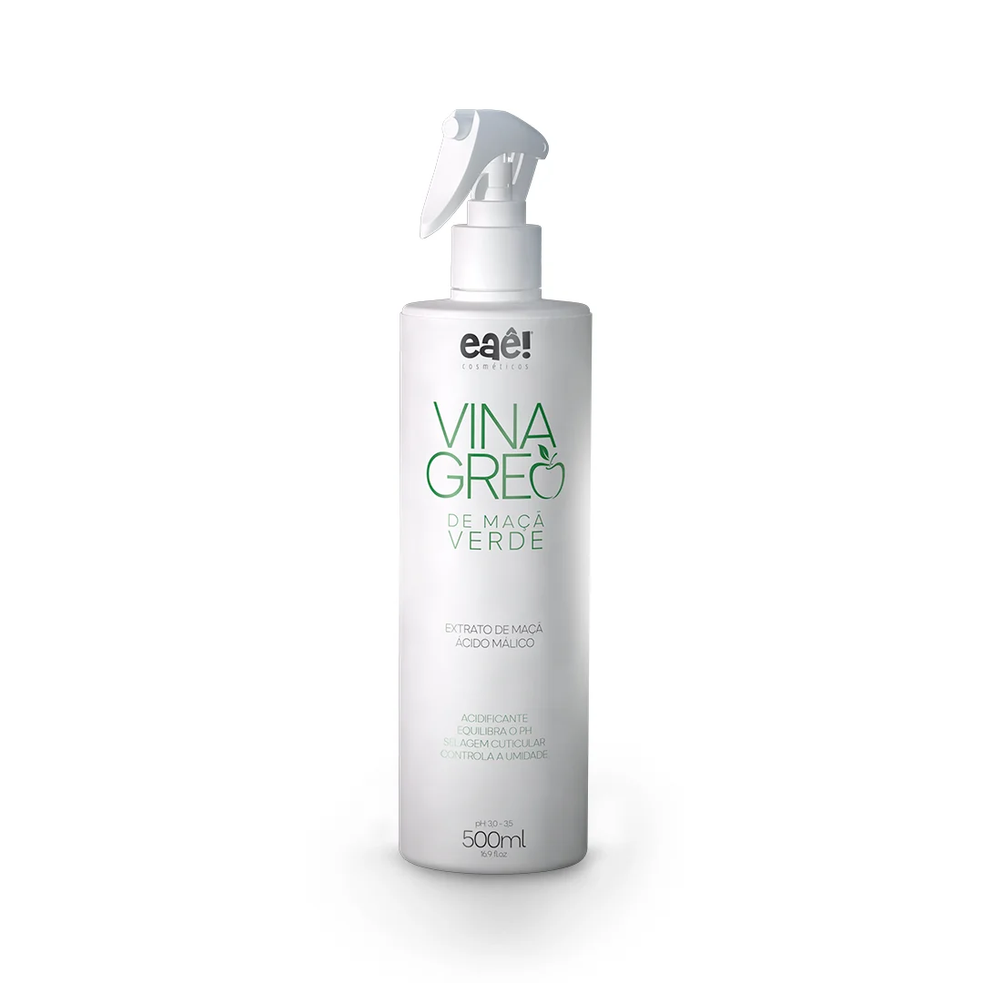 Vinagre de Maçã Verde Detox 500ml – Premium Line Eaê! Cosméticos
