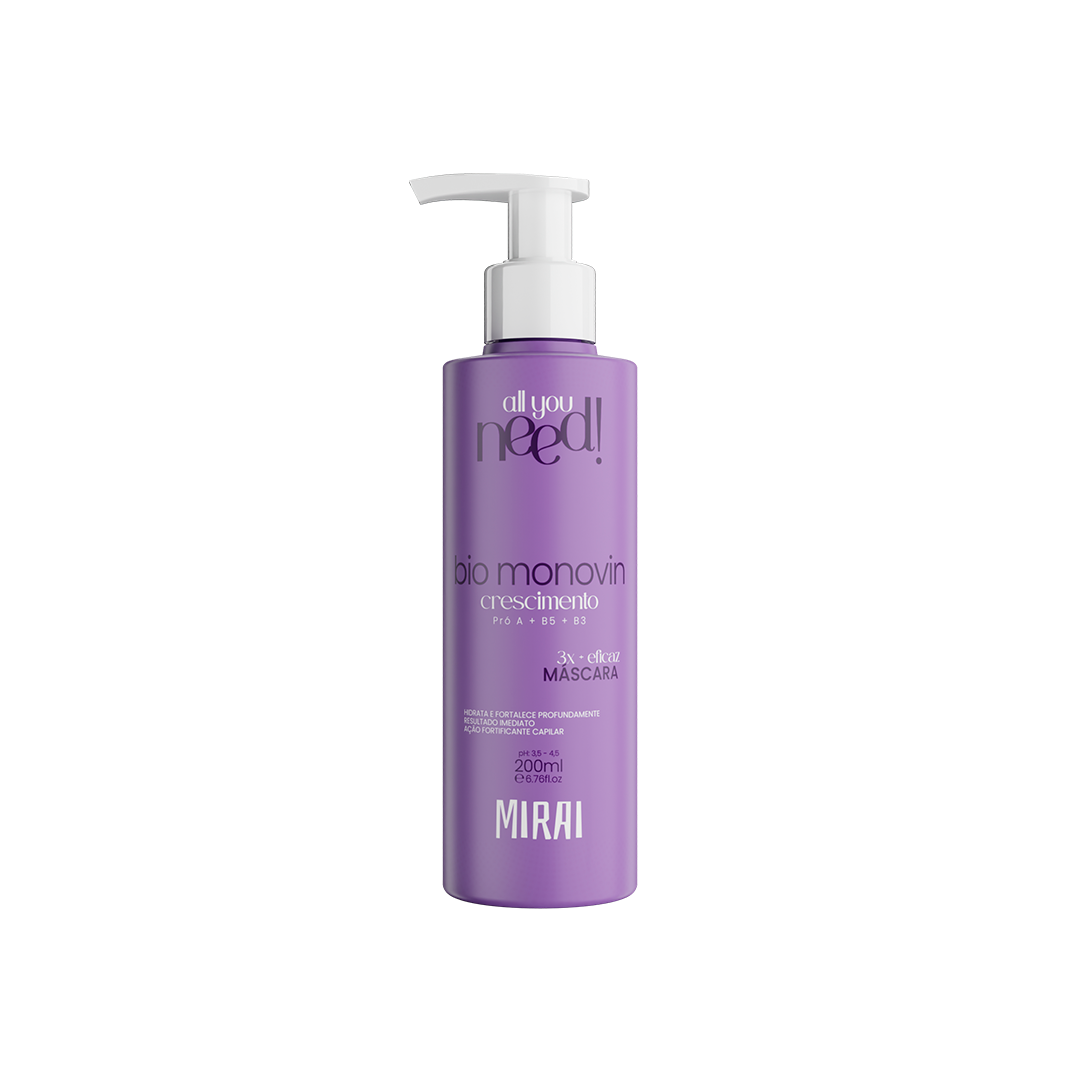 Máscara Bio Monovin 200ml - Mirai Cosméticos