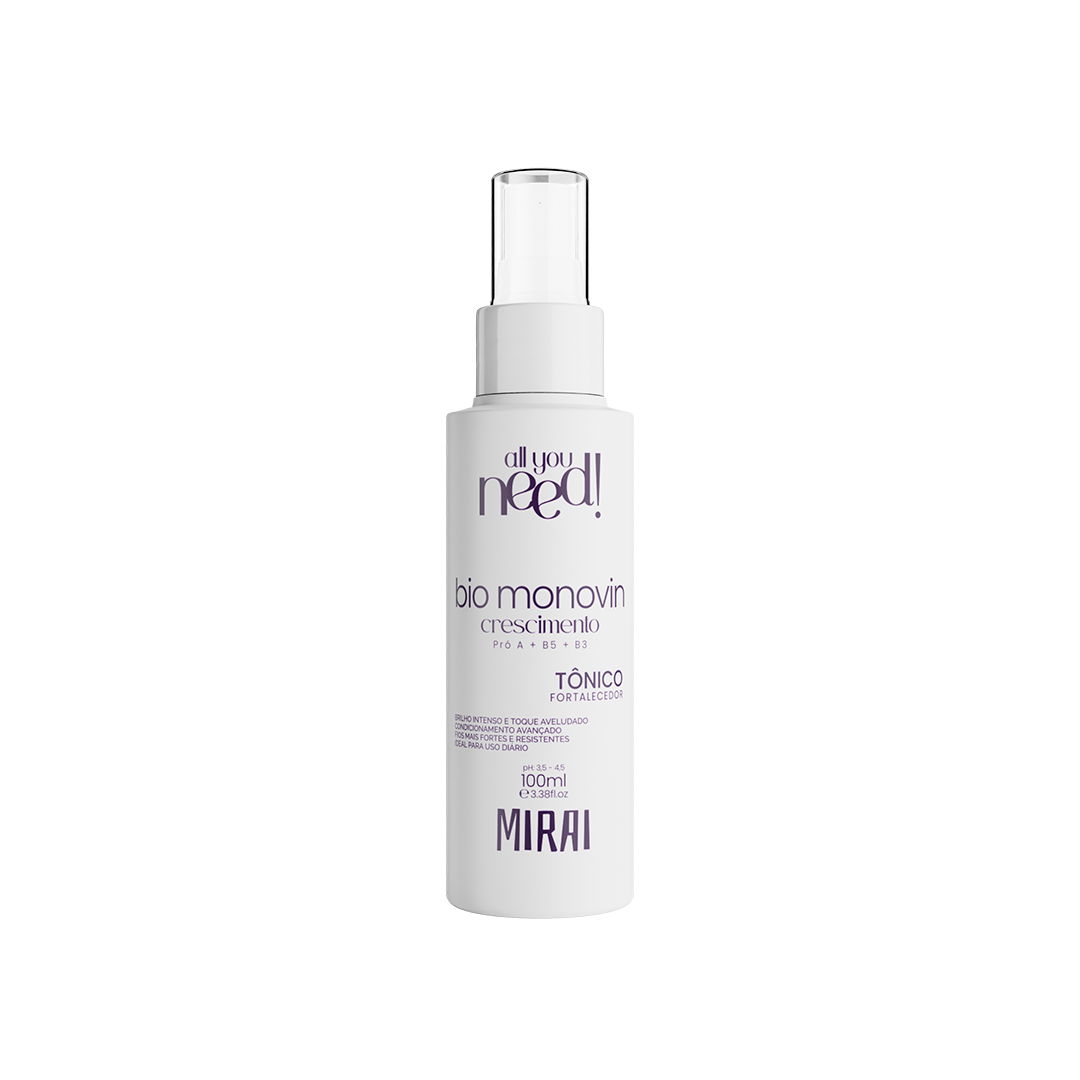 Tônico Bio Monovin 100ml – Mirai Cosméticos