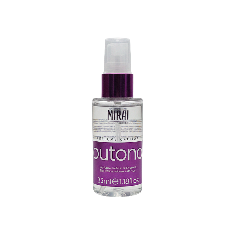 Perfume Capilar Outono Inibidor de Odores 35ml - Mirai Cosméticos