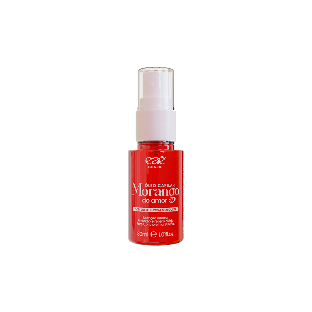 Óleo Capilar Morango do Amor 30ml - Eaê Brazil