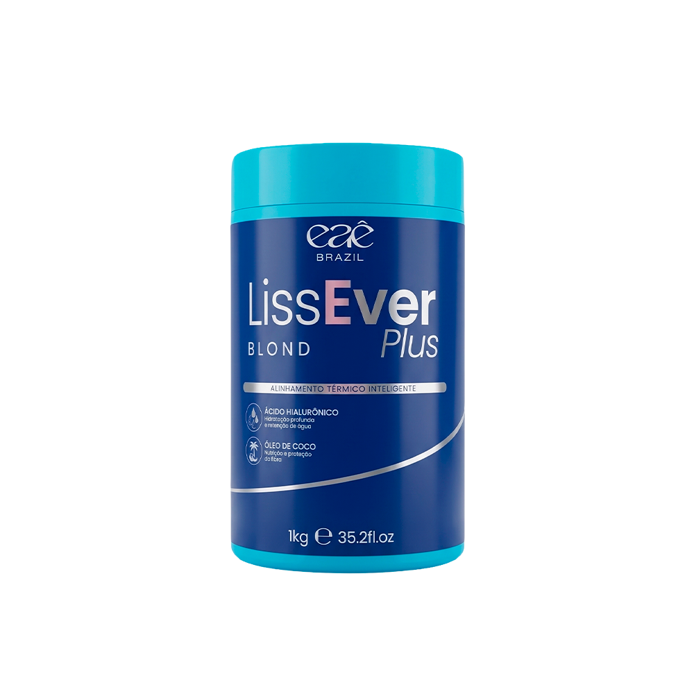 LissEver Plus Blond 1kg - Alinhamento Térmico - Eaê Brazil