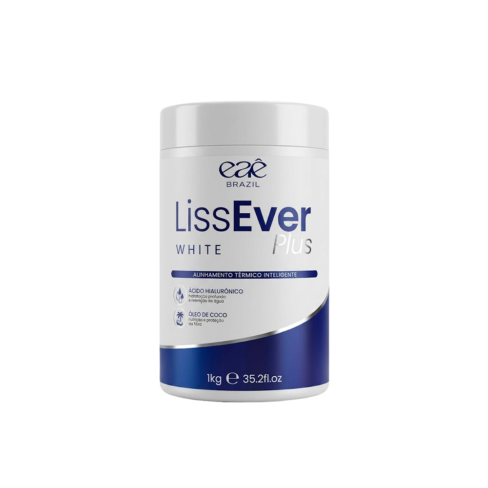 LissEver Plus White 1kg - Alinhamento Térmico - Eaê Brazil