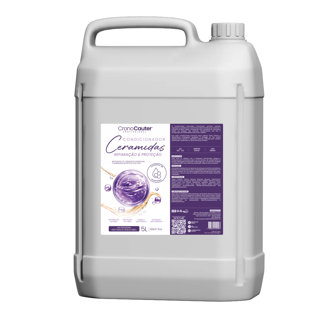 Condicionador Lavatório Ceramidas CronoCauter  5L - Eaê Brazil