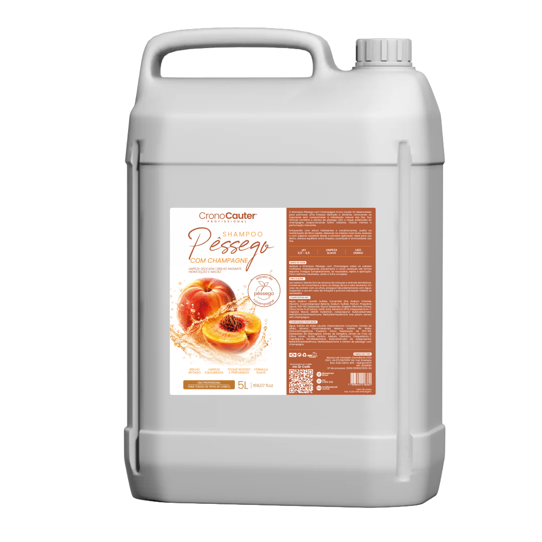 Shampoo Lavatório Pêssego com Champagne CronoCauter 5L - Eaê Brazil