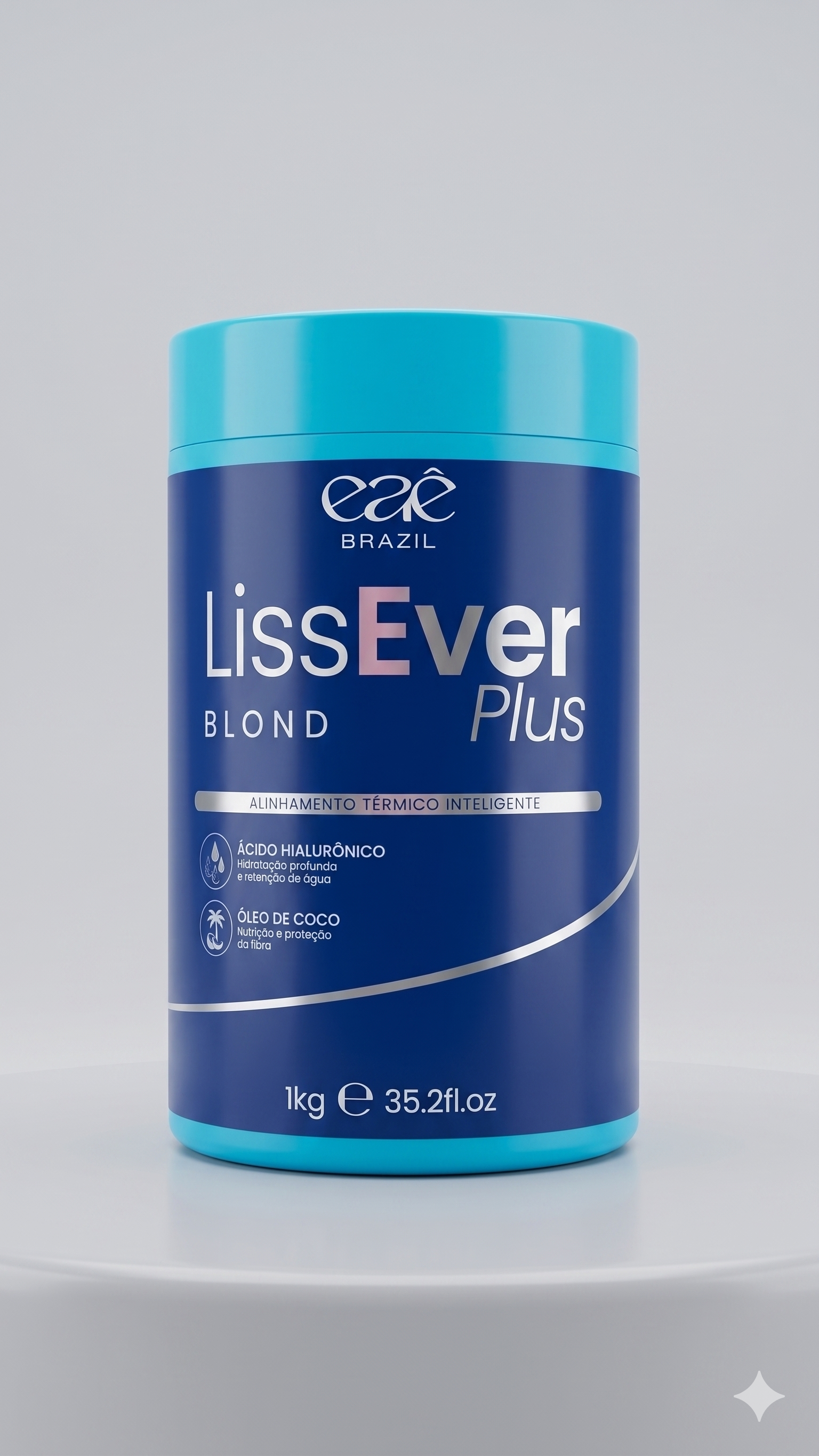 LissEver Plus Blond 1kg - Alinhamento Térmico - Eaê Brazil