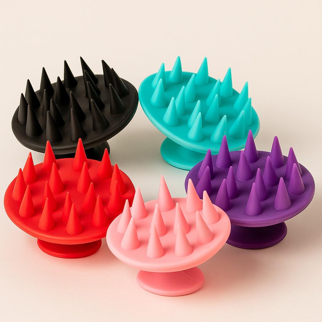 Escova Massageadora para Couro Cabeludo