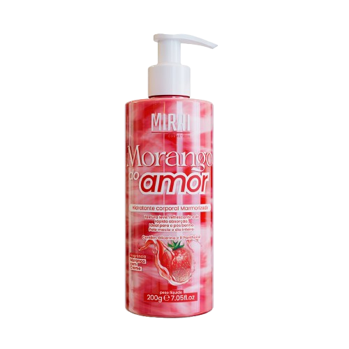 Hidratante Corporal Morango do Amor 200g - Mirai Cosméticos
