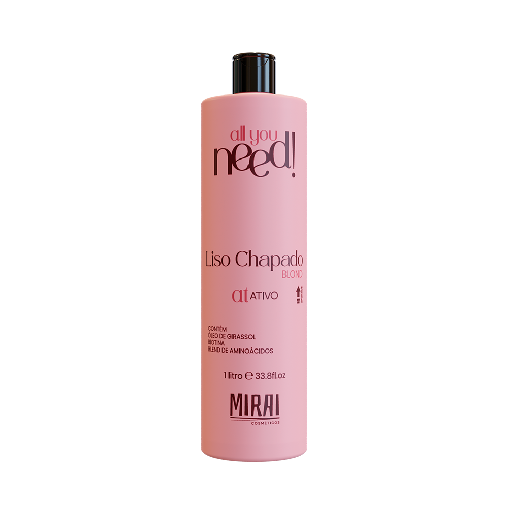 Ativo Liso Chapado Blond 1000ml - Mirai Cosméticos