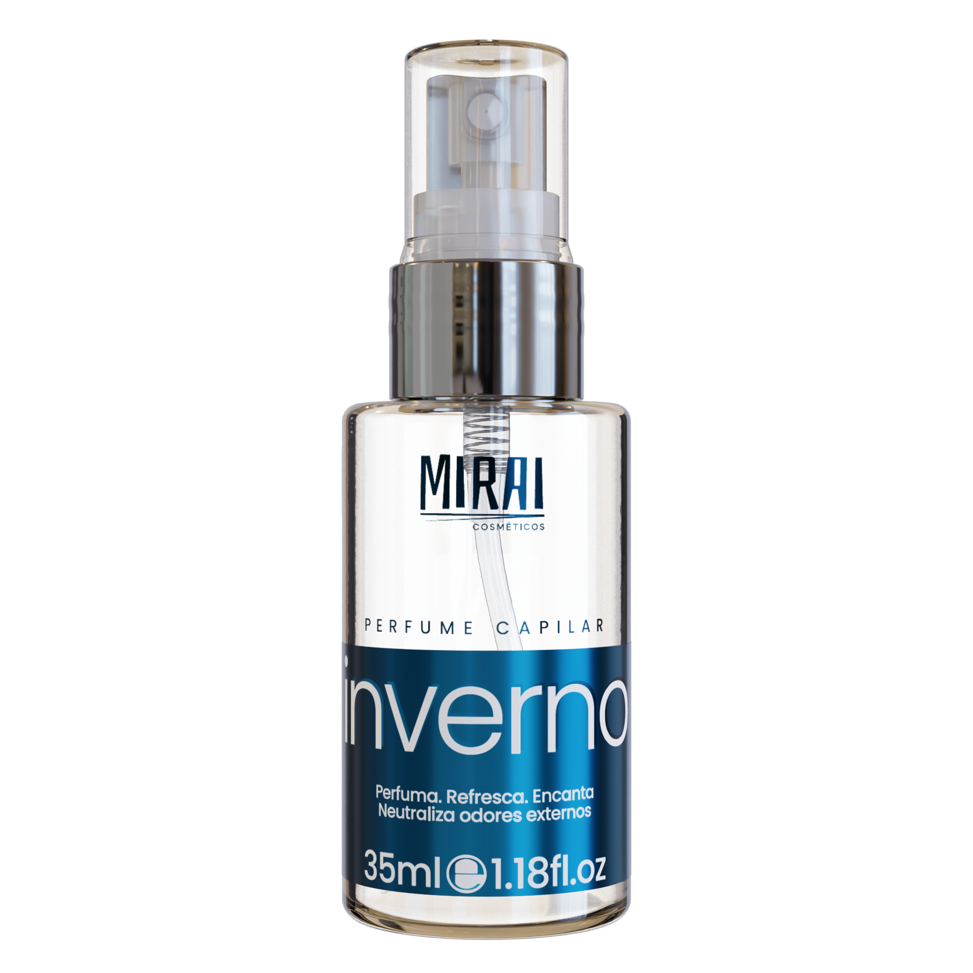 Perfume Capilar Inverno Inibidor de Odores 30ml - Mirai Cosméticos