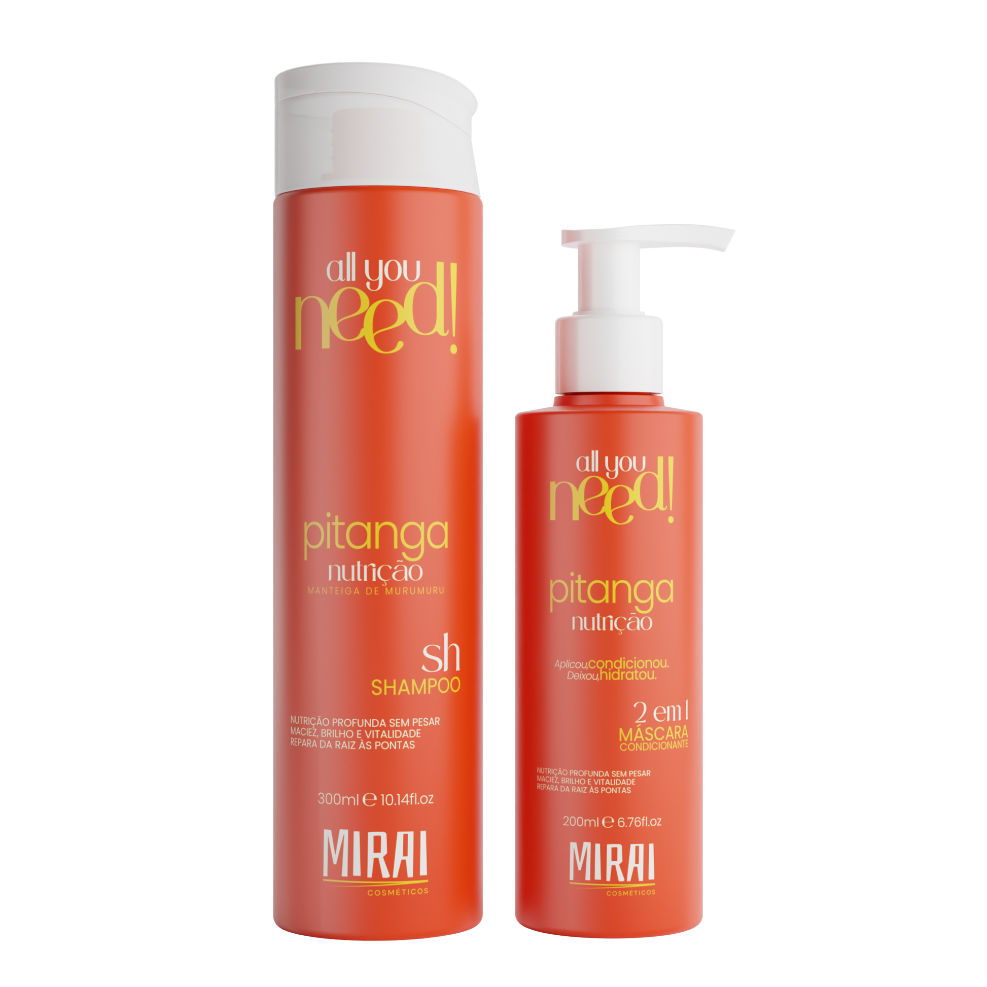 Kit All You Need! Pitanga Nutrição - Mirai Cosméticos