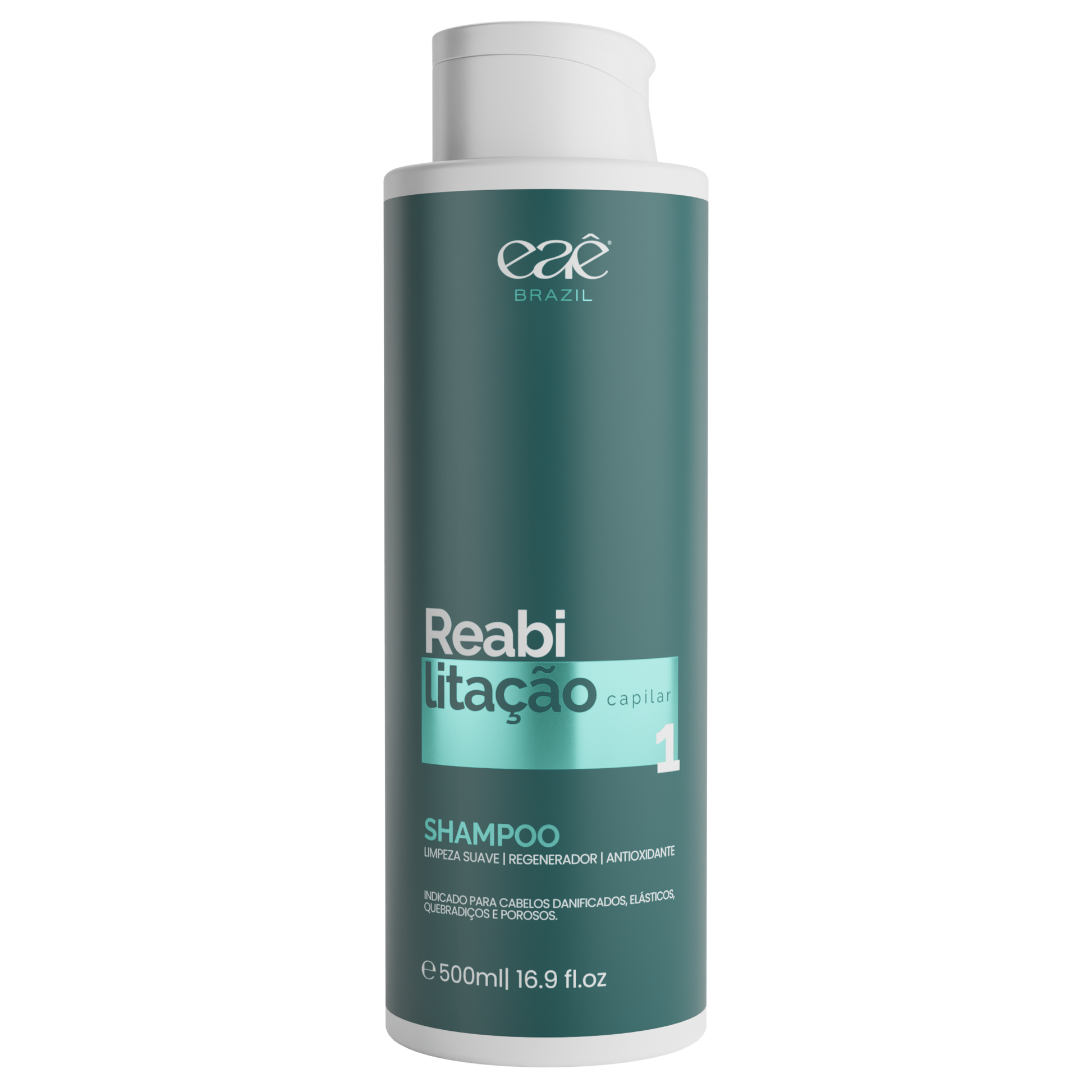 Shampoo Reabilitação Capilar 500ml - Passo 1 - Eaê Brazil