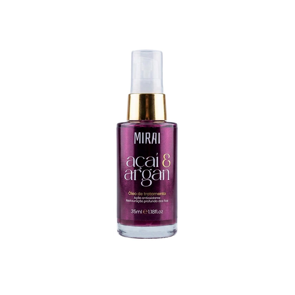 Óleo de Tratamento Açaí & Argan 35ml - Mirai Cosméticos – Eaê