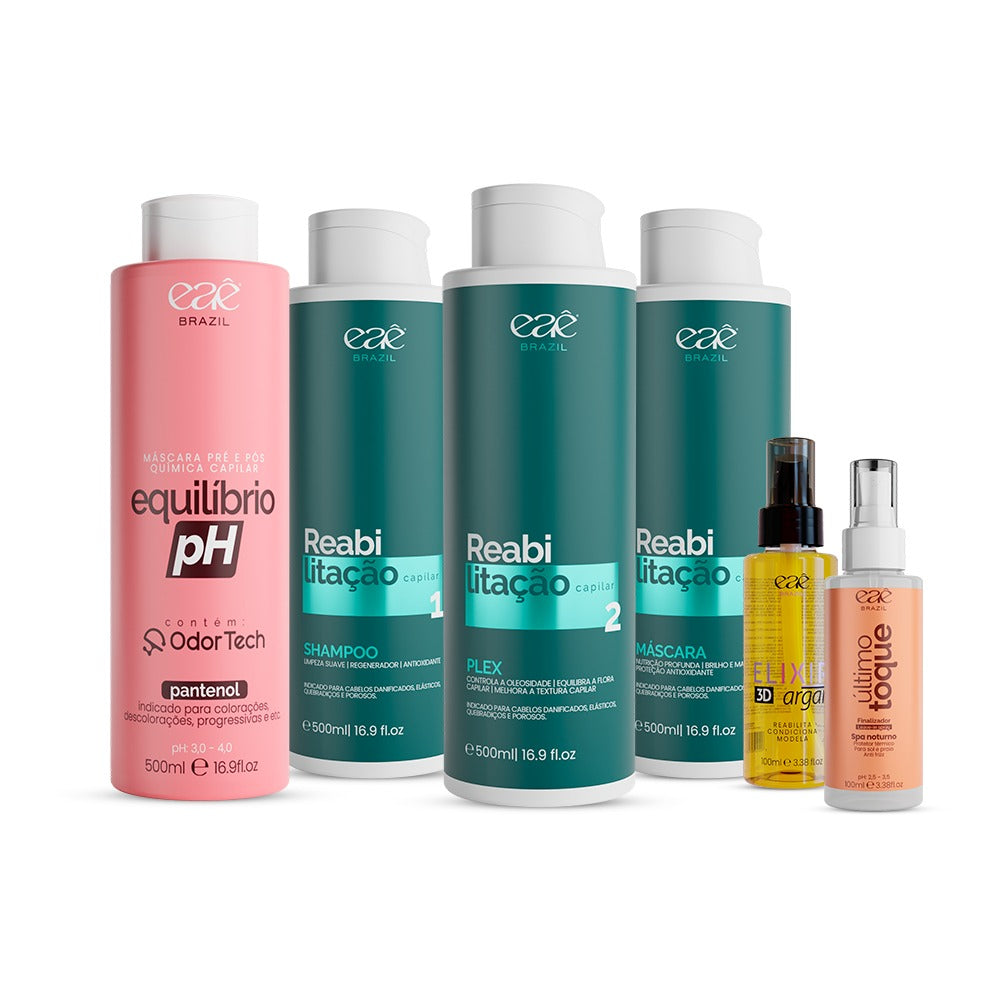 Kit Start do Ano Eaê Brazil – Tratamento Completo Pós-Sol e Pós-Química