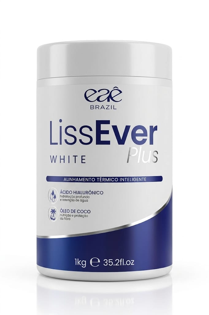 LissEver Plus White 1kg - Alinhamento Térmico - Eaê Brazil