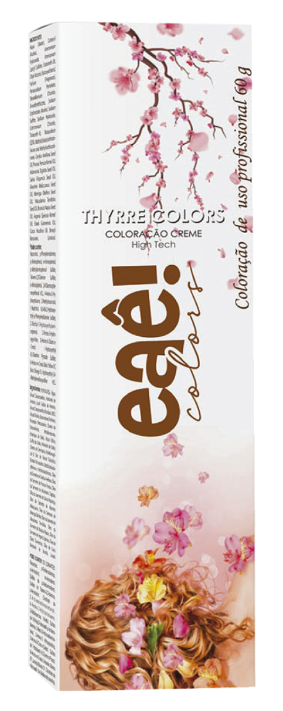Coloração 60g - Castanho Claro Violine - Eaê Cosméticos