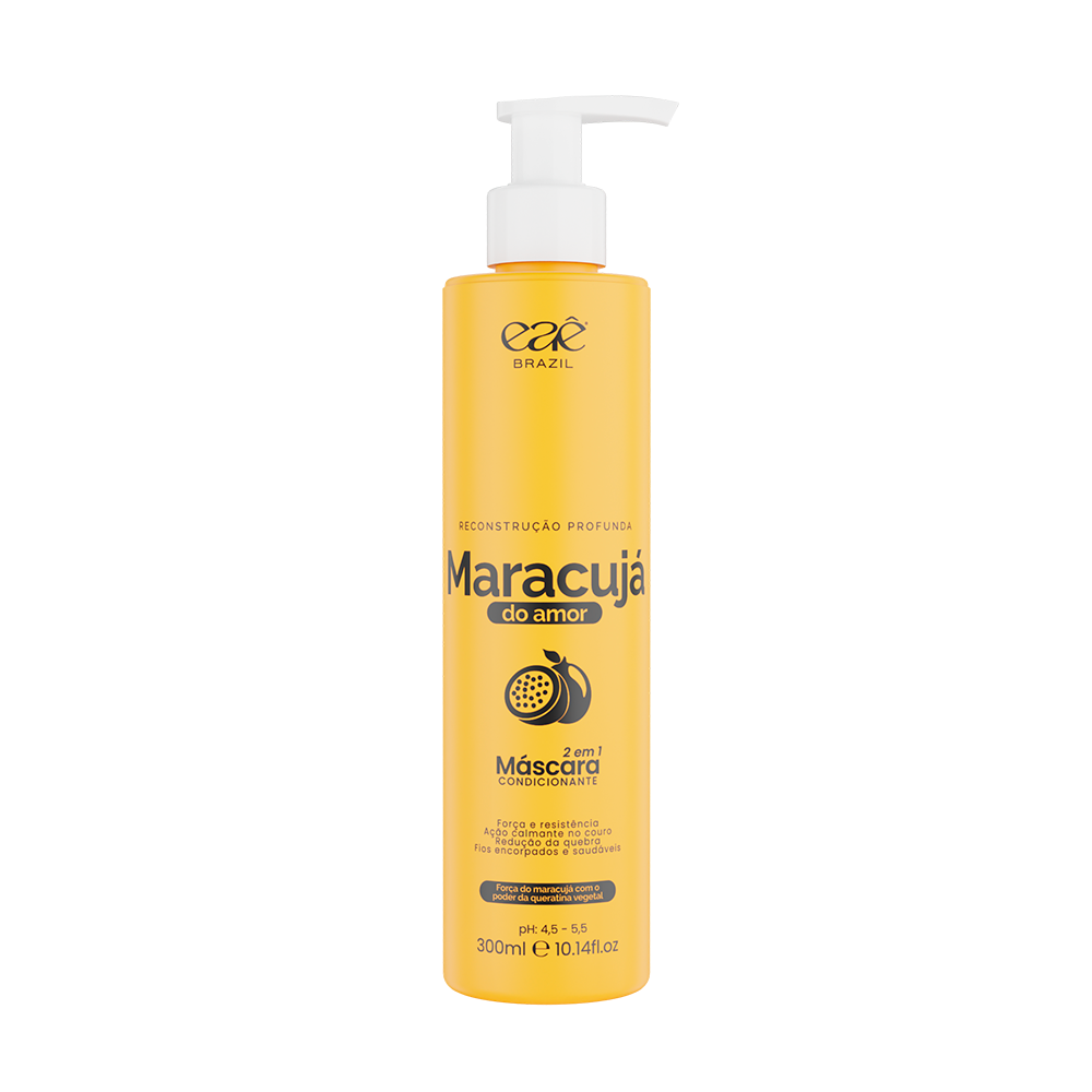 Máscara 2 em 1 Maracujá do Amor Reconstrução Profunda  300ml