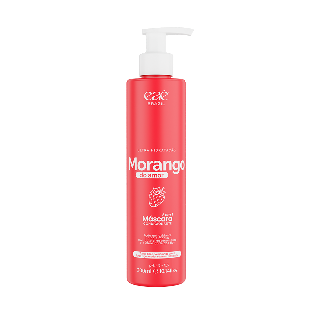 Máscara 2 em 1 Morango do Amor Ultra Hidratante 300ml