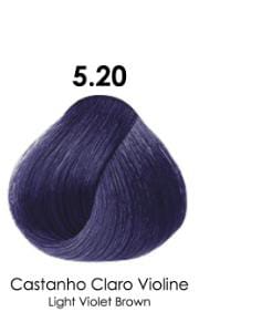 Coloração 60g - Castanho Claro Violine - Eaê Cosméticos