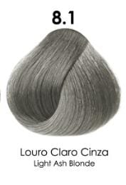 Coloração 60g - Louro Claro Cinza - Eaê Cosméticos