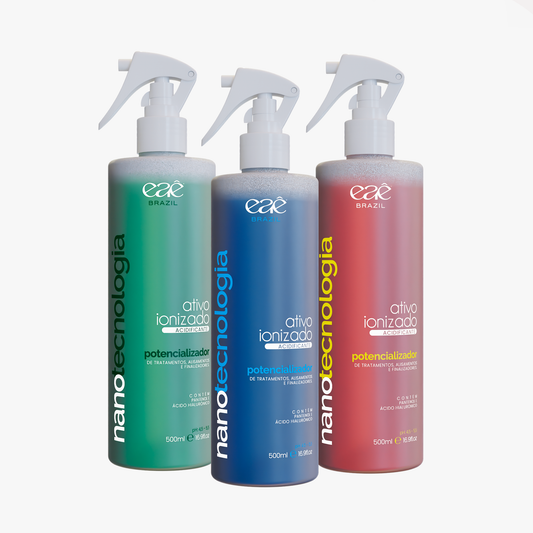 Kit Nanotecnologia Capilar 3x500ml - Eaê Brazil