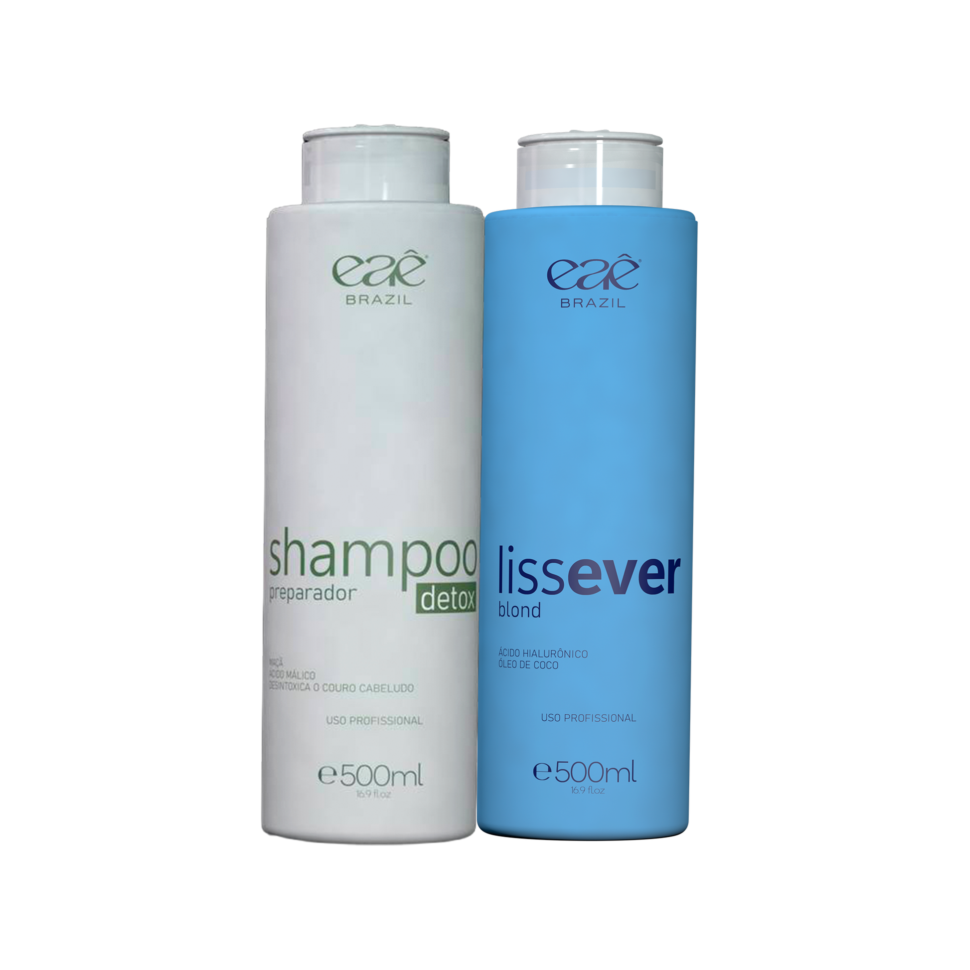 Kit Lissever Blond Escova Progressiva Sem Formol 500ml - Eaê Brazil