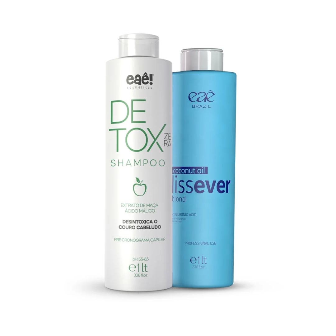 Kit Lissever Blond Escova Progressiva Sem Formol 1000ml - Eaê! Brazil