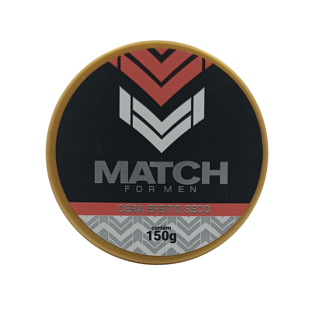 Pomada Cera Modeladora Efeito Seco 150g - Match for Men