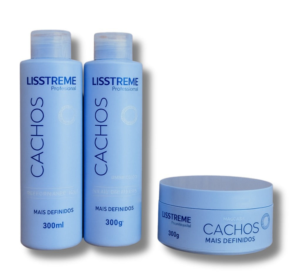 Kit Cachos Mais Definidos 300ml – Lisstreme Profissional